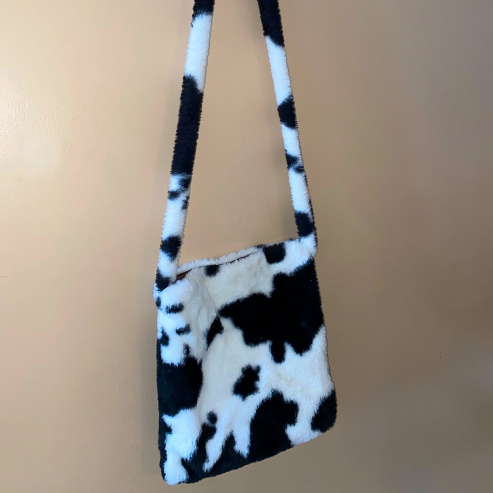 Cow print cross body